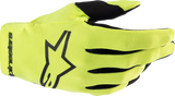 Youth Radar Gloves - Fluo Yellow/Black - Medium