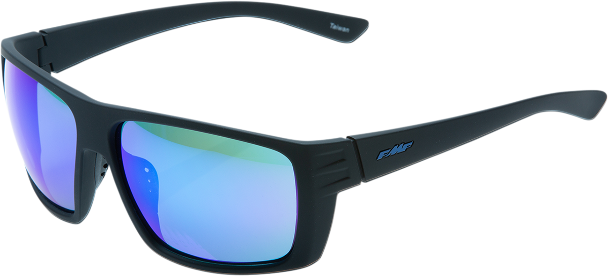 Pit Stop Sunglasses - Black/Blue