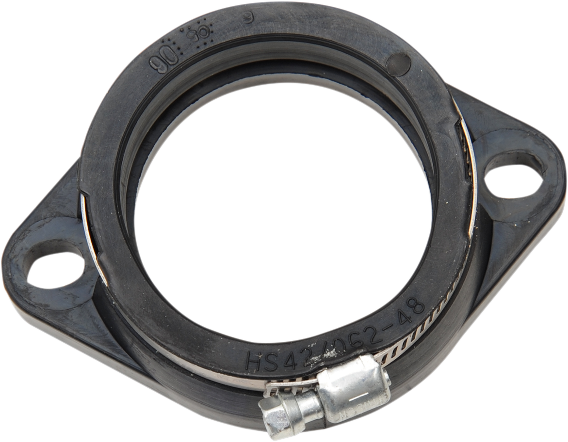 Carburetor Flange Adapter - Black - 48 mm