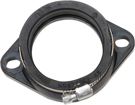 Carburetor Flange Adapter - Black - 48 mm