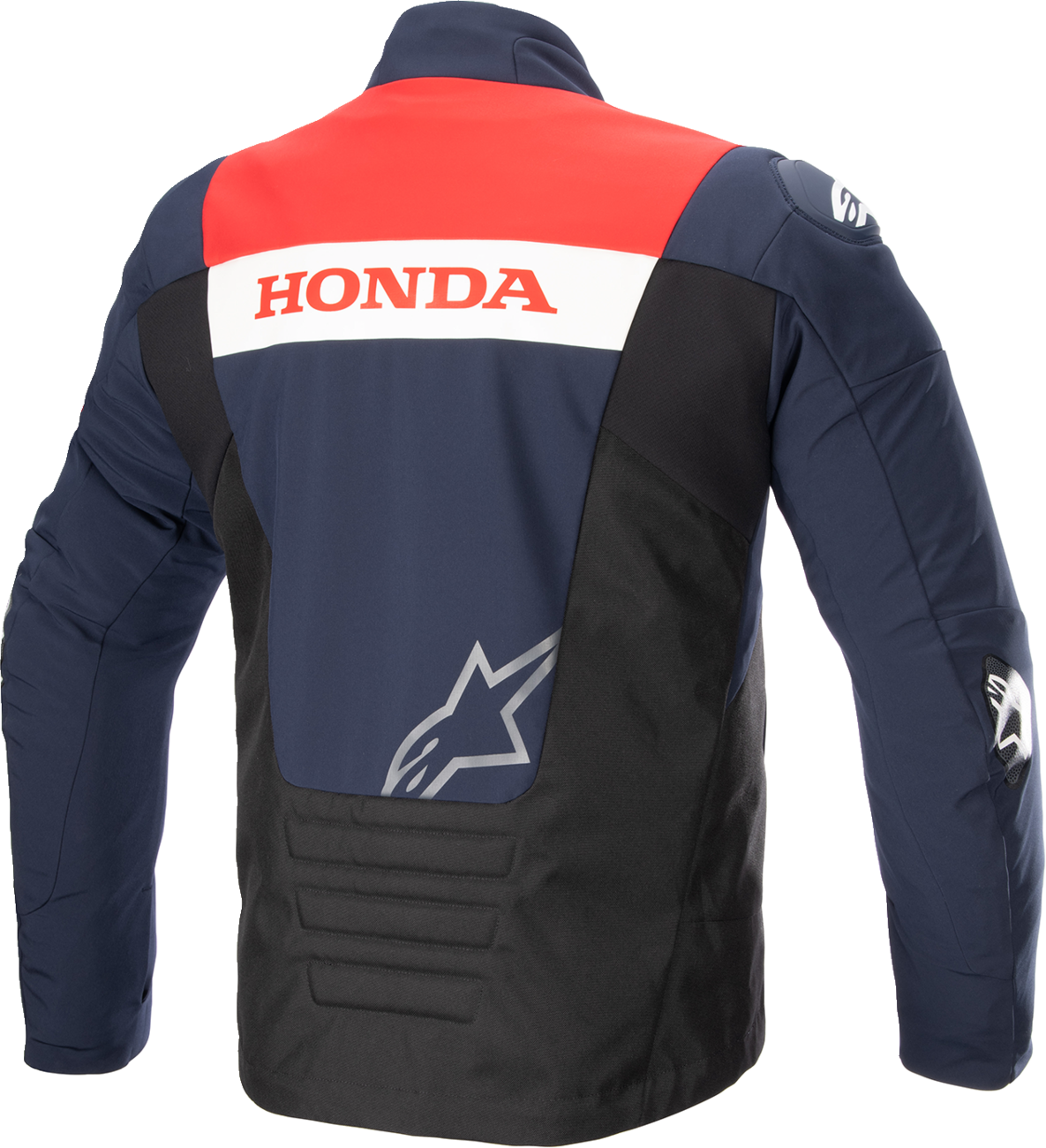 Honda SMX Waterproof Jacket - Blue/Black/Red - 3XL