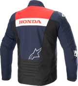 Honda SMX Waterproof Jacket - Blue/Black/Red - 3XL