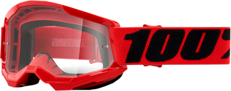 Youth Strata 2 Goggles - Red - Clear