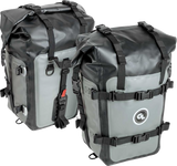 Mototrekk Panniers™ - Gray/Black