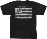 Flag T-Shirt - Black - Large