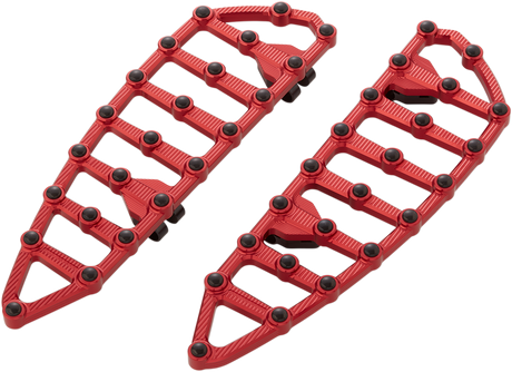 MX Driver Floorboards - Red 1999 - 2020