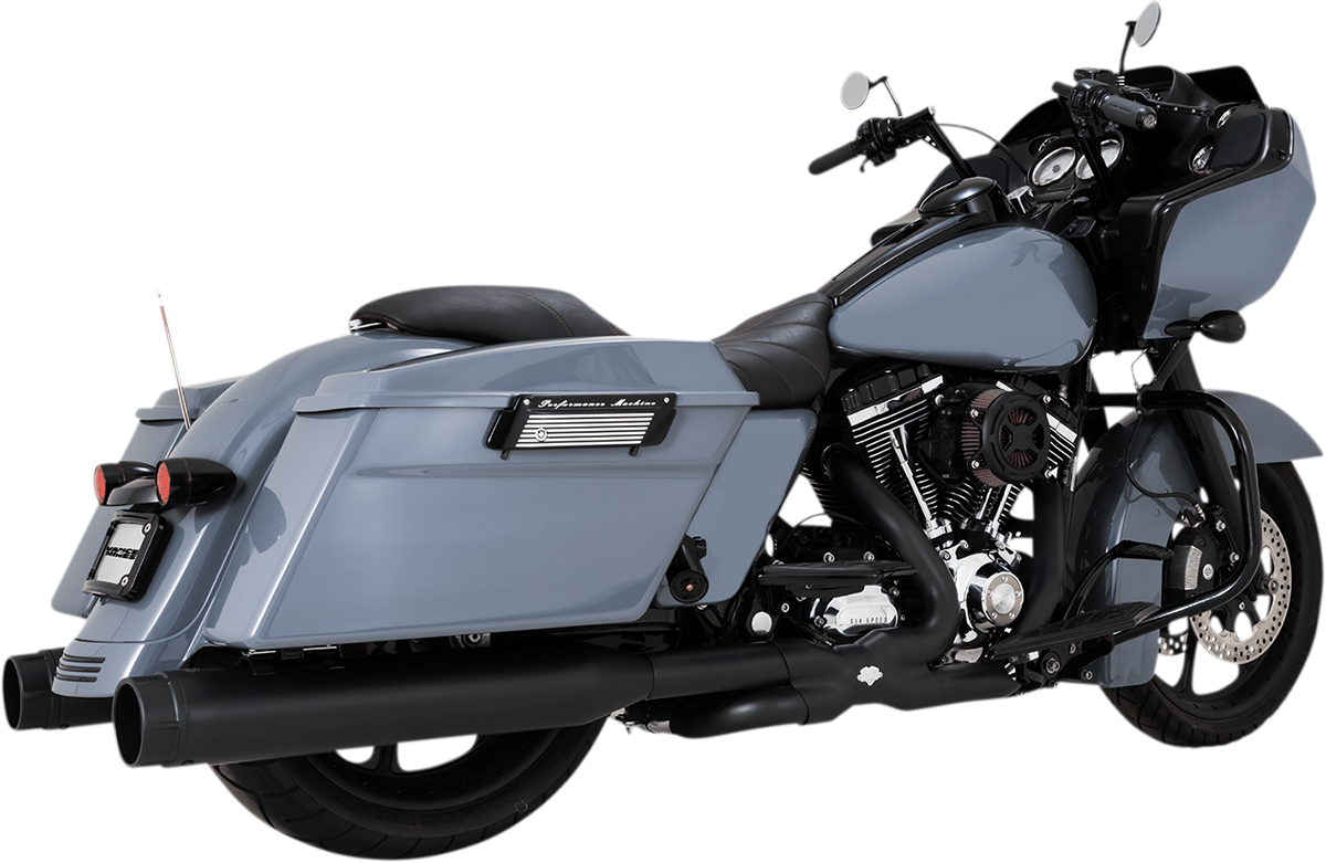 4-1/2\" Torquer Mufflers for \'95-\'16 FL - Black 1995 - 2016