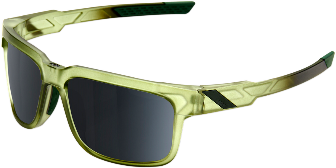 Type-S Sunglasses - Olive - Black Mirror