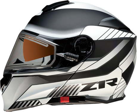 Solaris Helmet - Scythe - Electric - White/Black - Medium