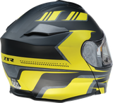 Solaris Snow Helmet - First Tracks - Black/Hi-Viz - 2XL