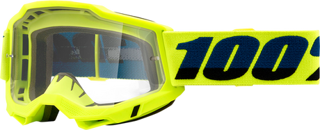 Accuri 2 OTG Goggles - Fluo Yellow - Clear