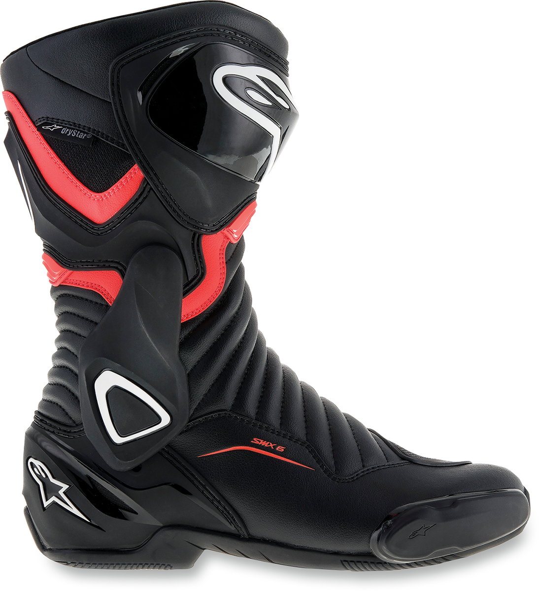 SMX-6 v2 Drystar® Boots - Black/Red - US 11.5 / EU 46