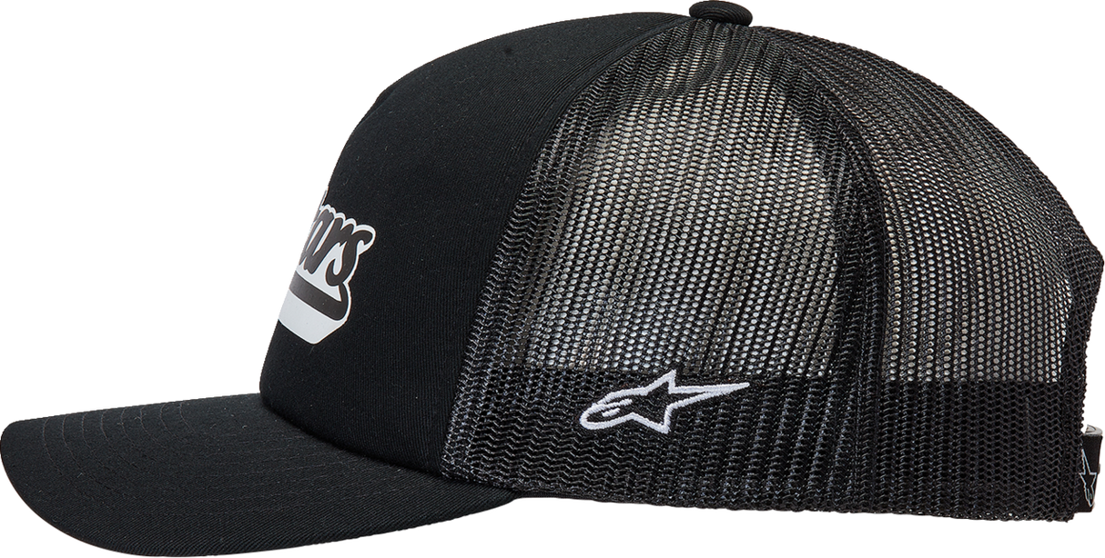 Delivery Trucker Hat - Black/Black - One Size