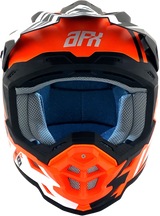 FX-19R Helmet - Racing - Matte Orange - Large