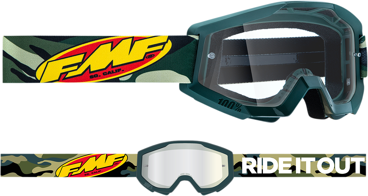 PowerCore Goggles - Assault - Camo - Clear