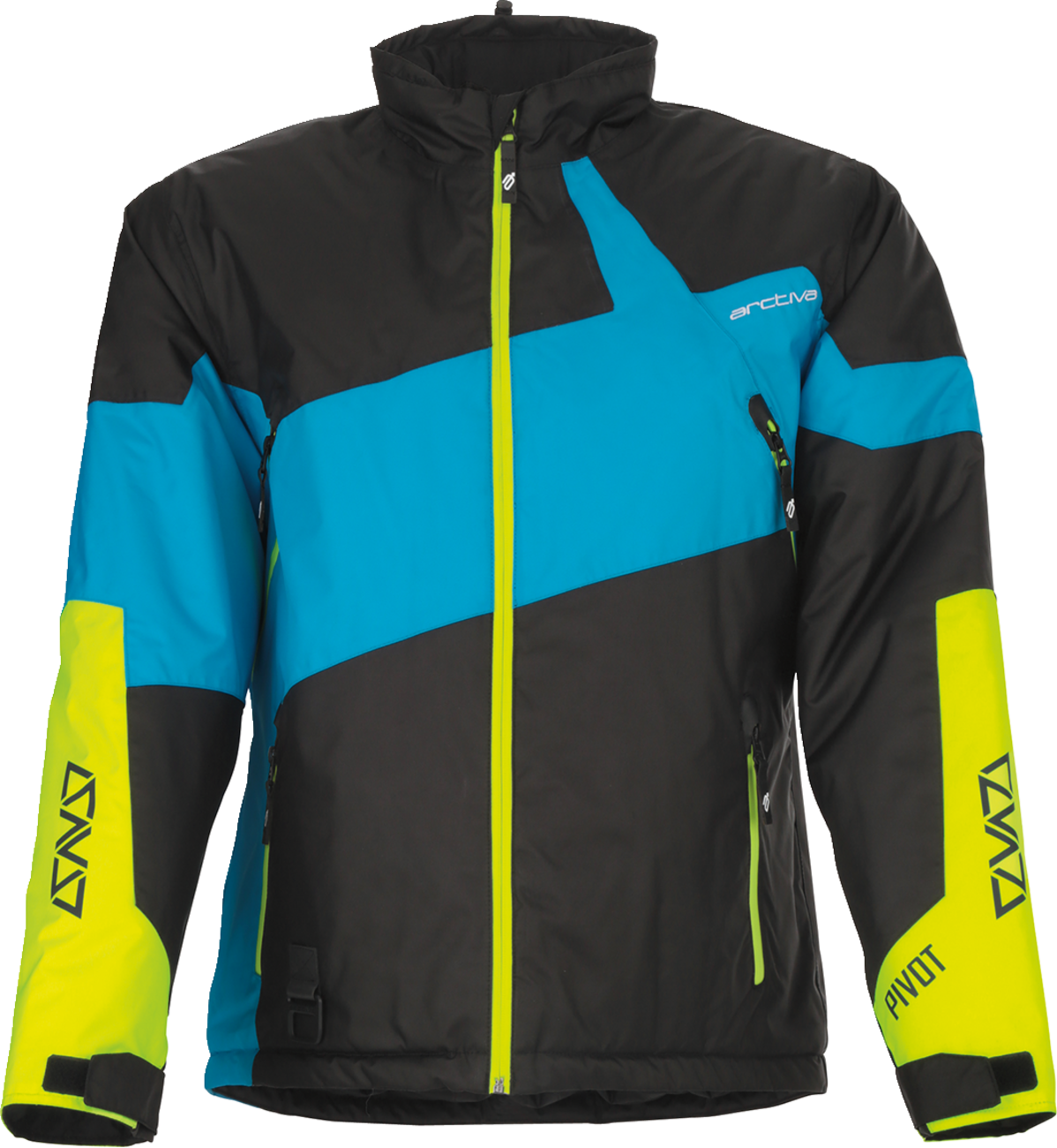 Pivot 6 Jacket - Black/Blue/Hi-Vis - Medium