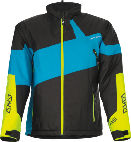 Pivot 6 Jacket - Black/Blue/Hi-Vis - Medium