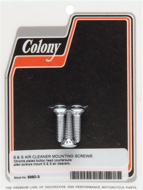 Cover Bolts - Air Cleaner 1966 - 1983