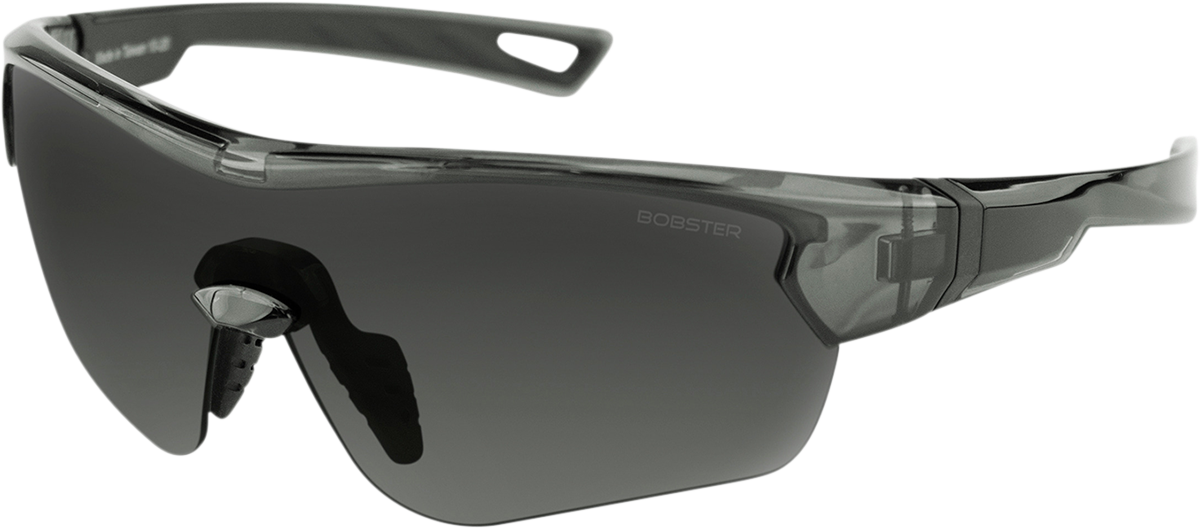 Stella Sunglasses - Gloss Gray - Smoke