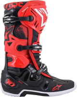 Tech 10 Boots - Black/Red - US 7