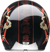 Saturn Helmet - Devilish - Gloss Black/Red - XL