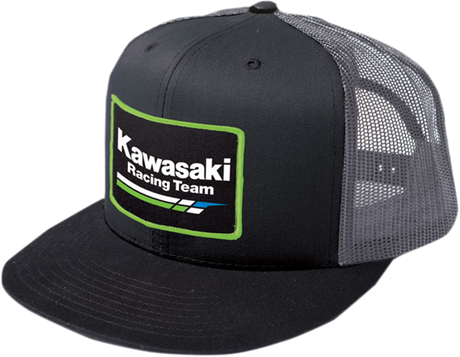 Kawasaki Racing Hat - Black/Gray