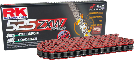 525 ZXW - Connecting Link - Rivet - Red