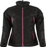 Women\'s Pivot 6 Jacket - Black/Pink - 2XL