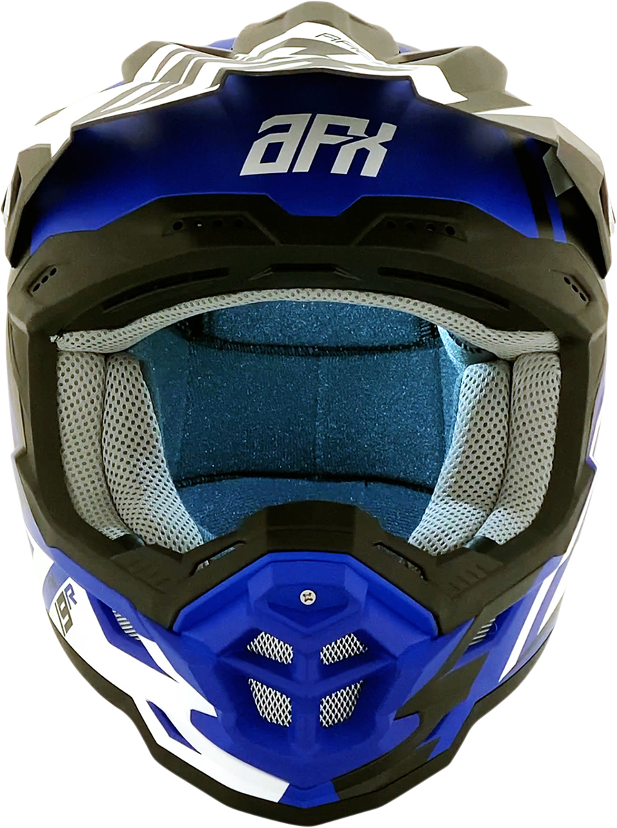 FX-19R Helmet - Racing - Matte Blue - Medium