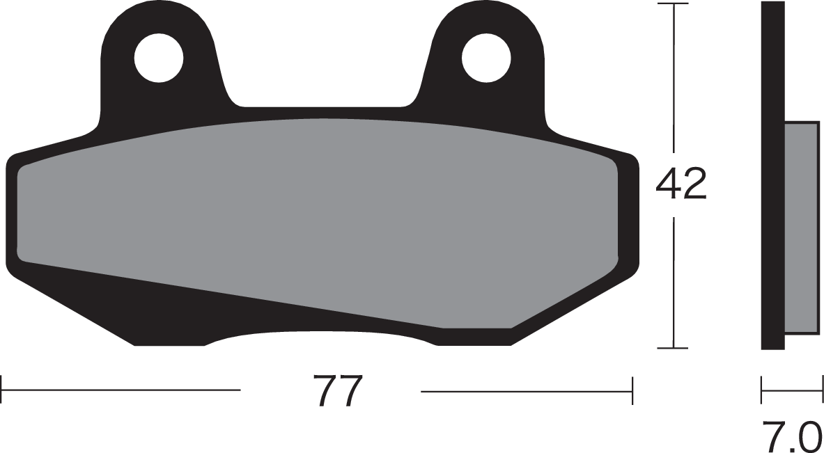 Semi-Metallic Brake Pads 2006 - 2014