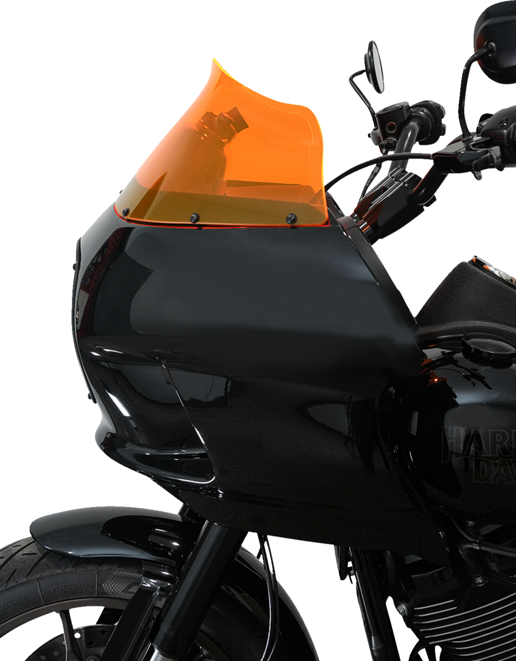 Kolor Flare™ Windshield - 9\" - Orange Ice - FXRP