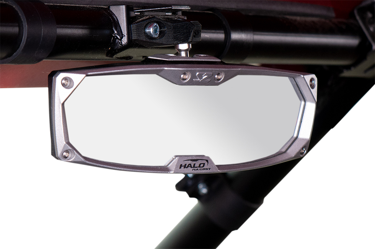 Mirror - Halo R - Rear View - Rectangle - Black w/Silver Bezel - Pro XP 2020 - 2020