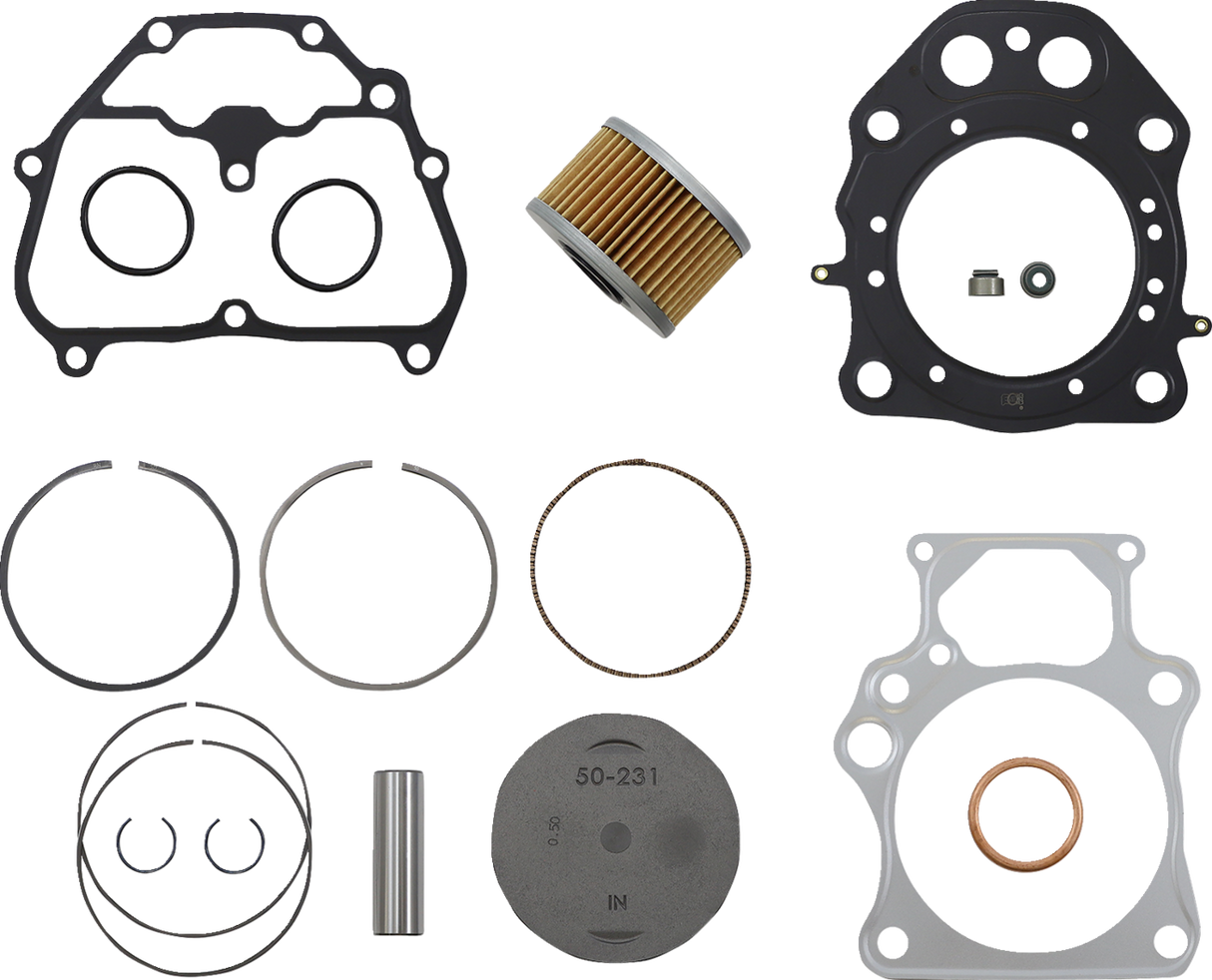 Top End Kit - +0.50 mm - Honda 420 2009 - 2014