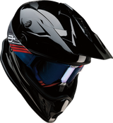 Range Dual Sport Helmet - Black - Large