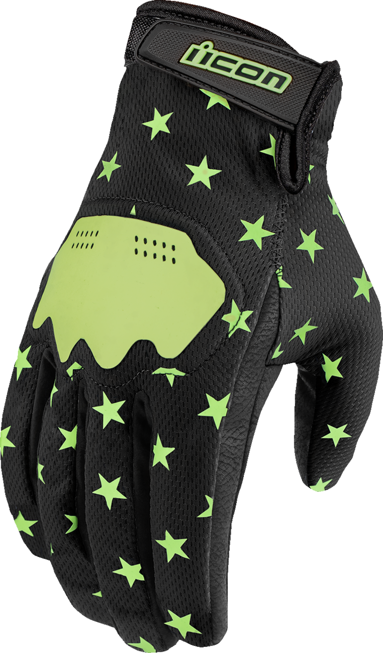 Hooligan™ Old Glory Gloves - Glow - Medium