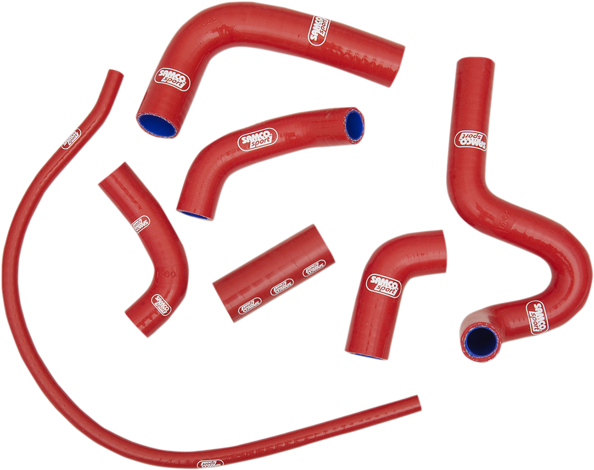 Radiator Hose Kit - Red - Ducati 2004 - 2007