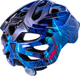 Child Chakra Lighted Helmet - Jungle - Gloss Blue - Small