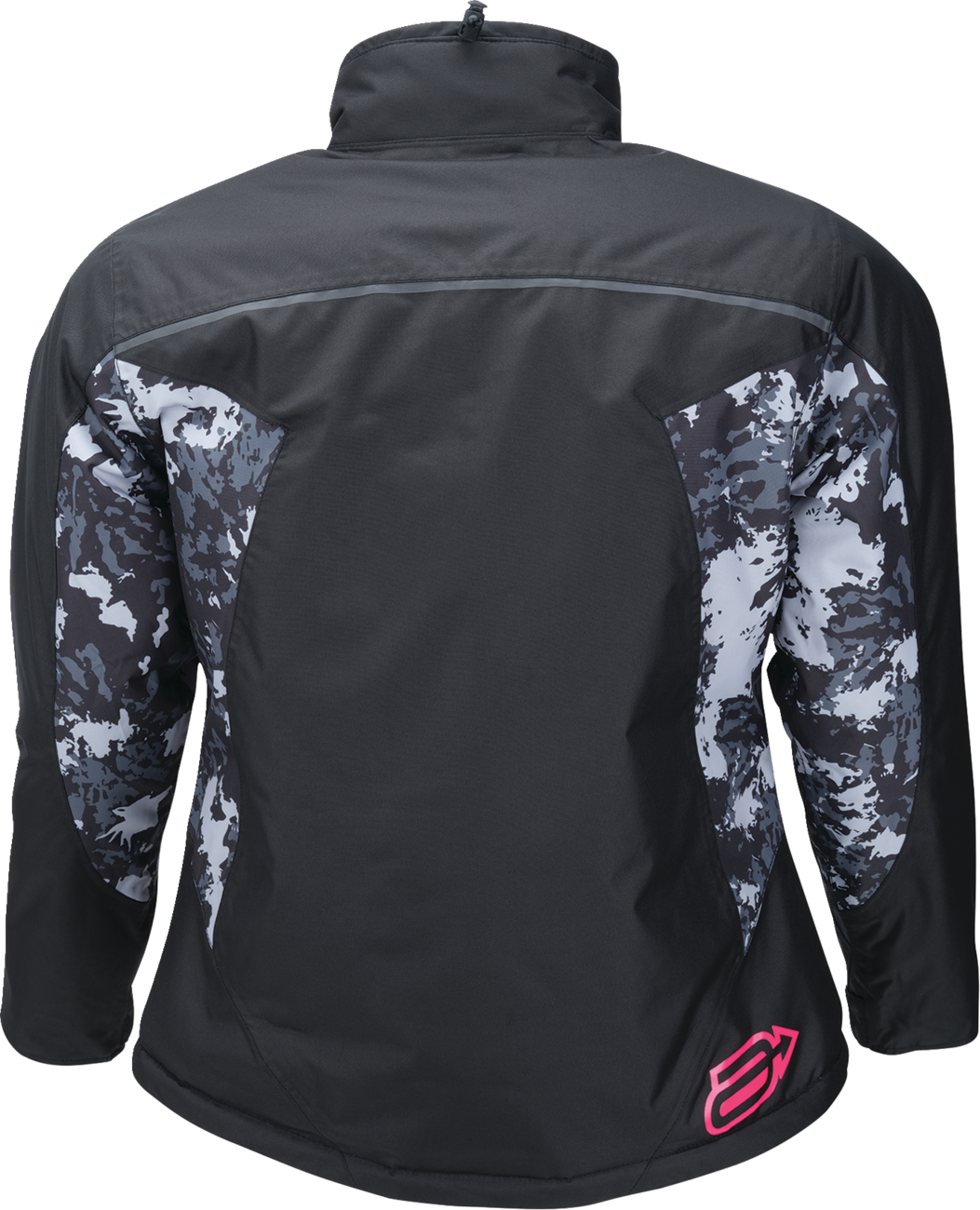 Women\'s Pivot 7 Jacket - Black/Camo Gray/Pink - XS