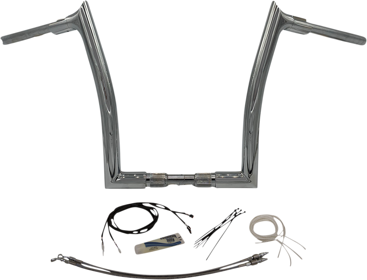 Handlebar Kit - Pointed Top - 14\" - Chrome 2018 - 2020