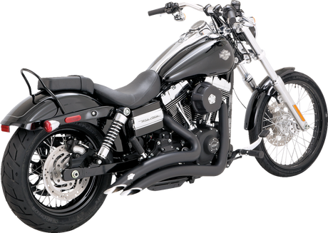 Big Radius Exhaust System - Black 2010 - 2017