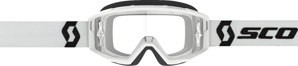 Primal Goggles - White - Clear