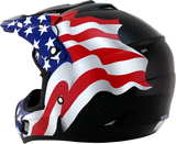 FX-17 Helmet - Flag - Black - 3XL