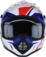 FX-17 Helmet - Aced - Red/White/Blue - Large