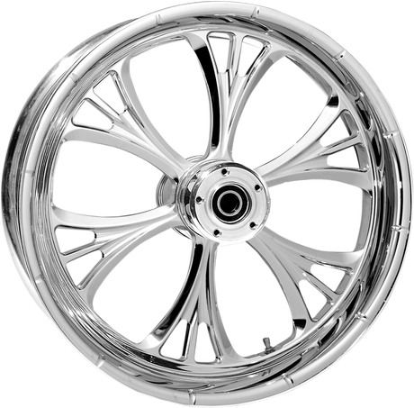 Wheel - Majestic - Rear - Single Disc/without ABS - Chrome - 18x3.5 - \'02-\'07 FLH 2002 - 2007