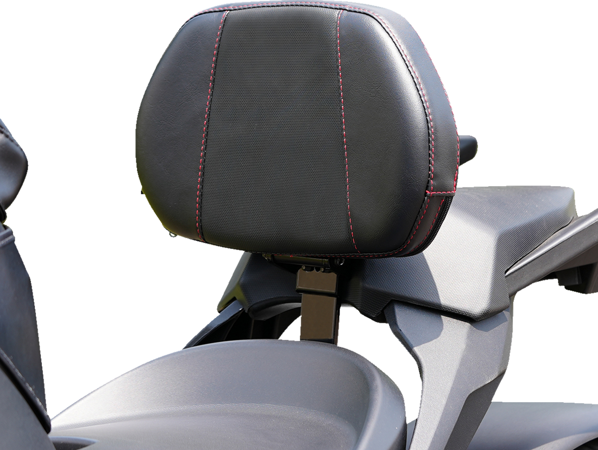 Grande Backrest - Driver - Ballistic Red Stitch - Ryker \'19-\'24 2019 - 2024