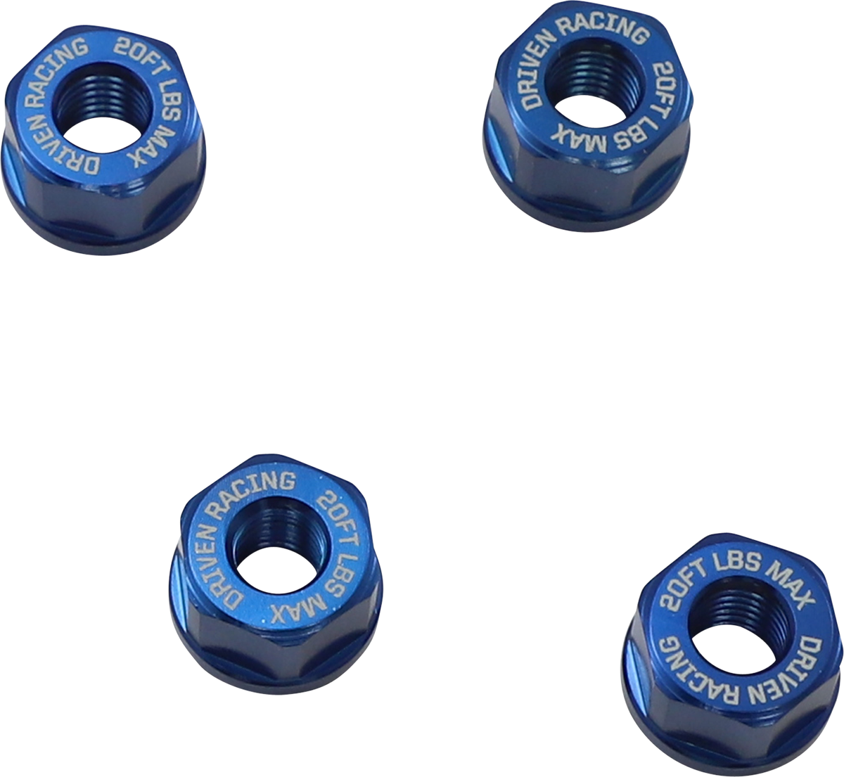 Aluminum Sprocket Nuts - Blue - M8 x 1.25 2014 - 2020