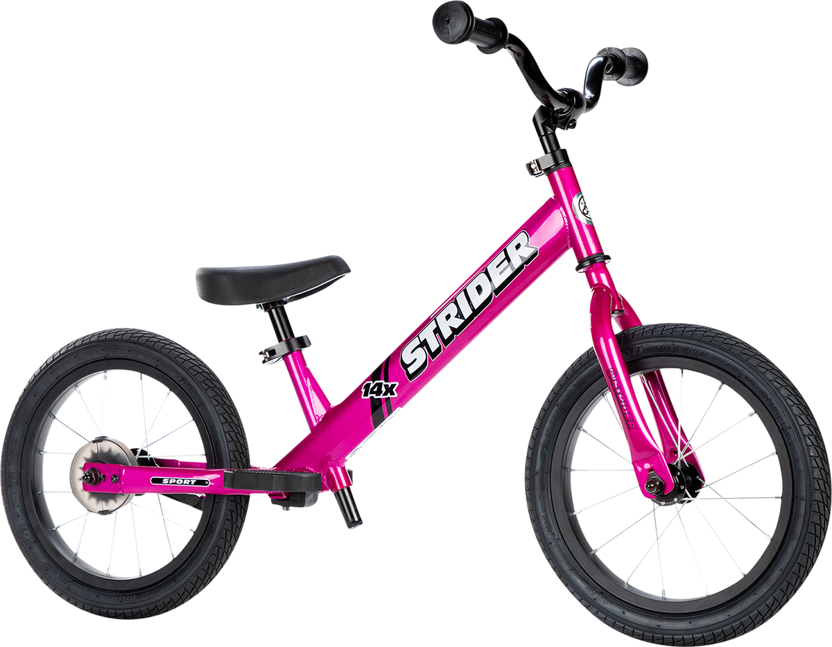 14\" Sport Balance Bike - Pink