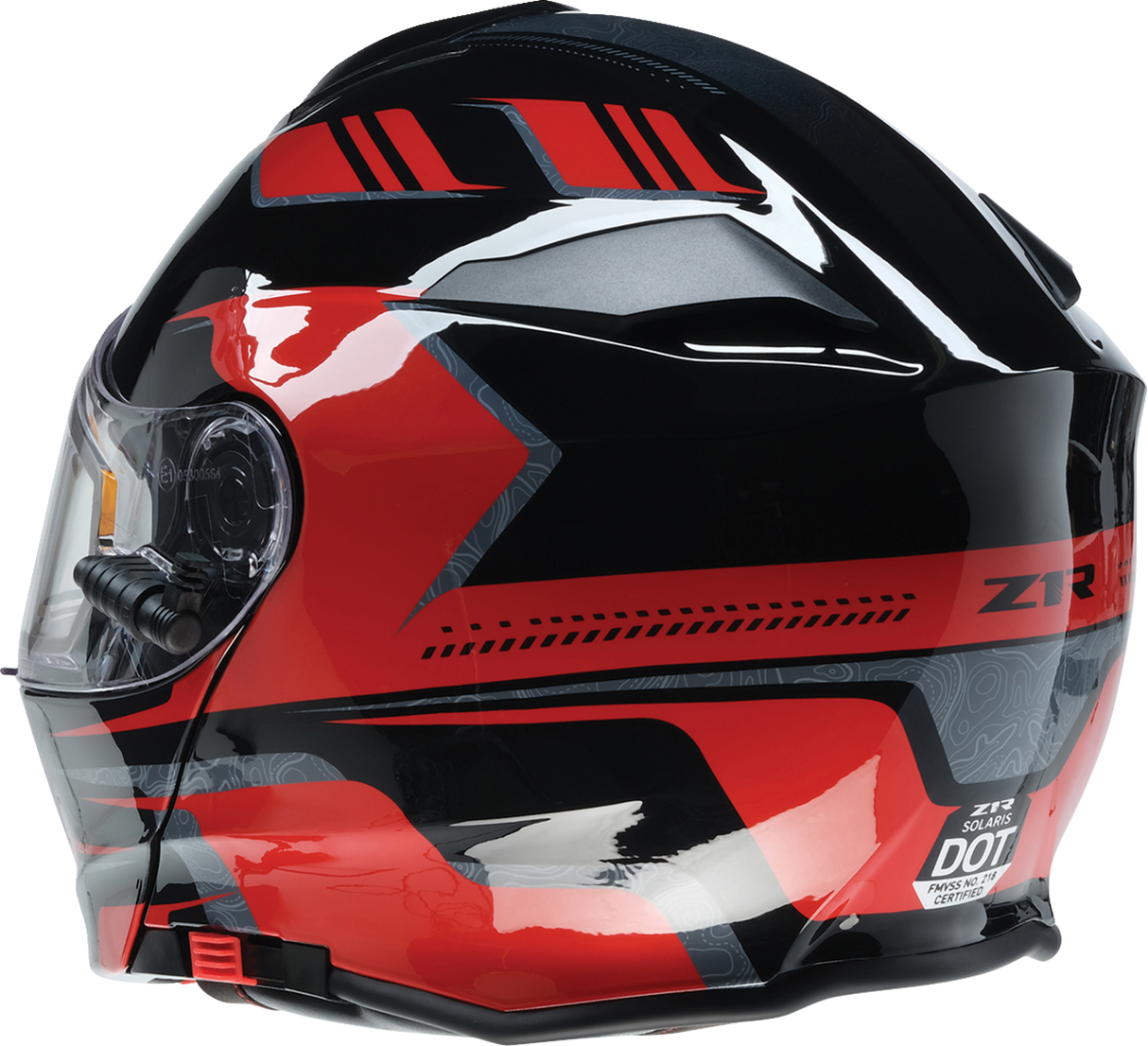 Solaris Snow Helmet - First Tracks - Black/Red - XS