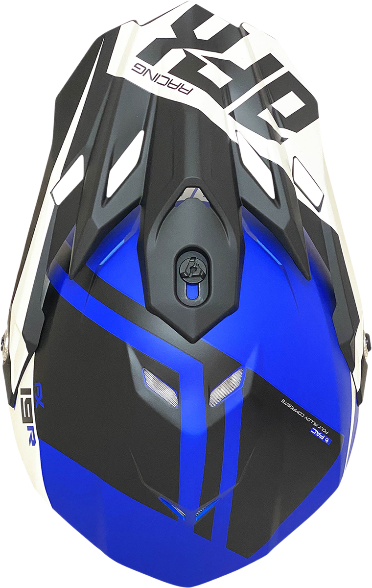 FX-19R Helmet - Racing - Matte Blue - Medium