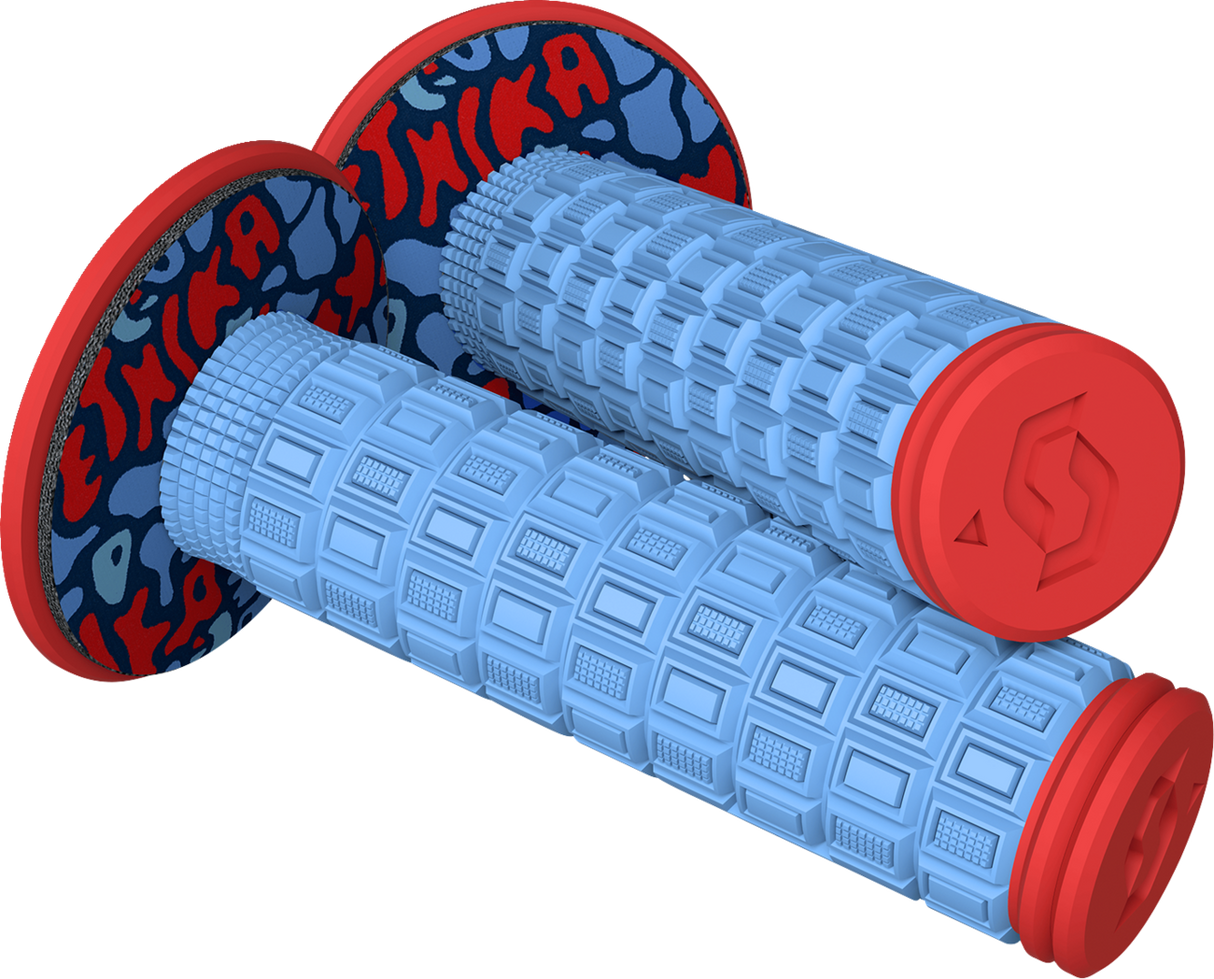 Ethika Grips - Mellow Blue/Red